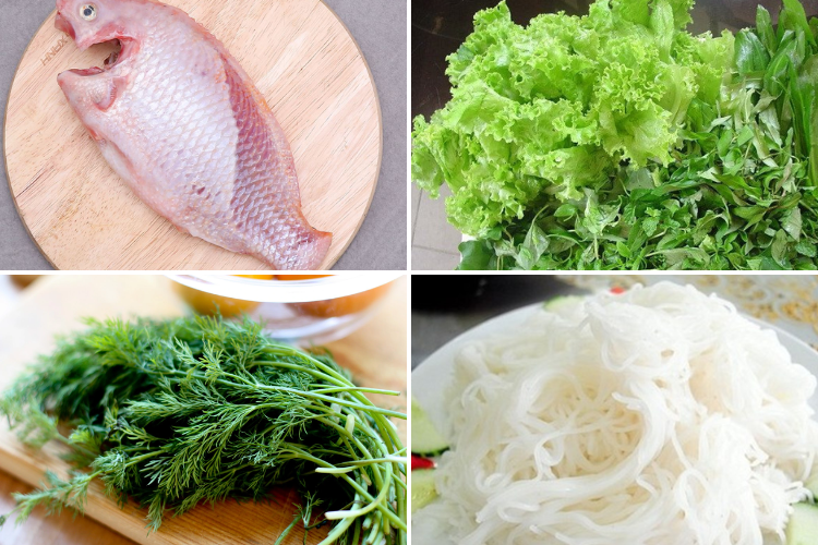 bún cá chấm 1
