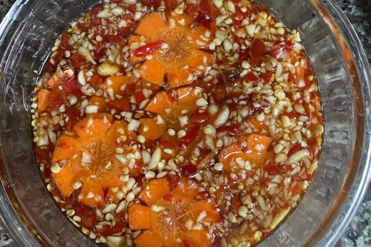 bún cá chấm 4