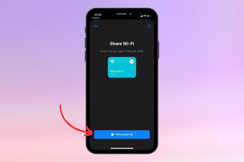 Cách chia sẻ WiFi bằng mã QR trên iPhone 3