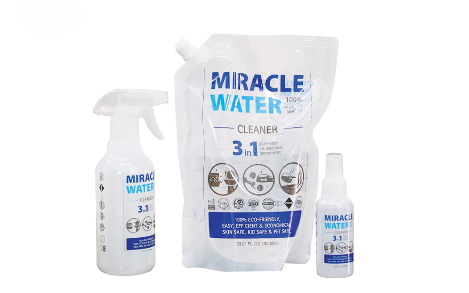 Nước ion kiềm tẩy rửa Miracle Water