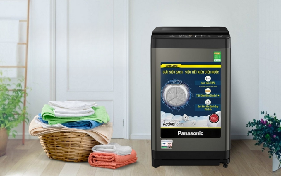 Máy giặt Panasonic đa dạng nhiều mức giá