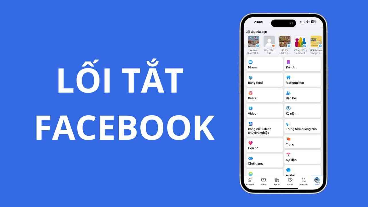 lối tắt của bạn trên Facebook là gì - hình 19