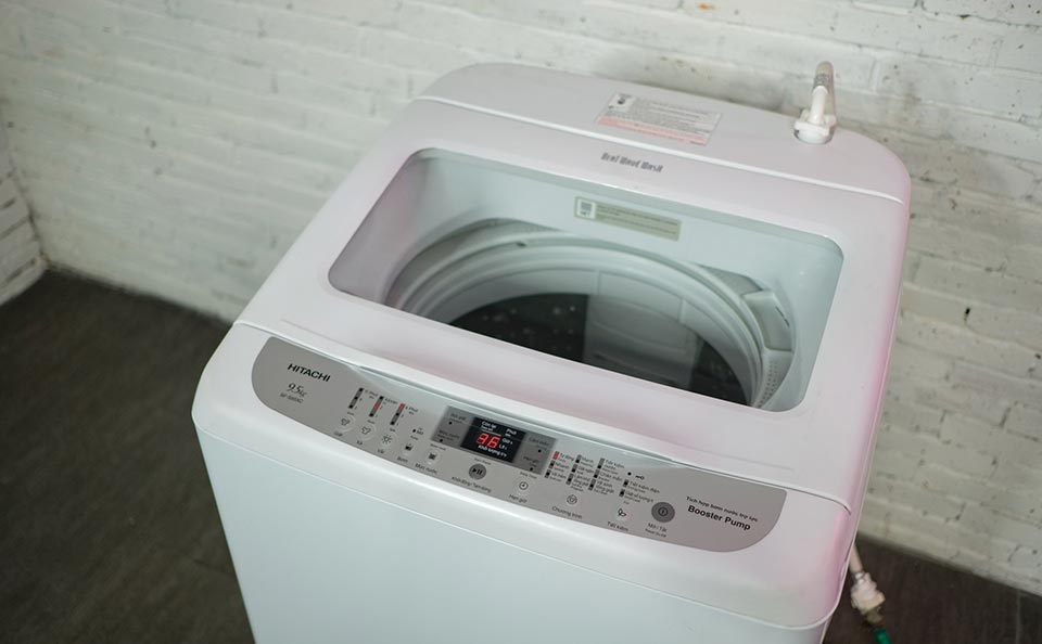 Máy giặt Hitachi với công nghệ giặt bằng bọt khí Beat Wash