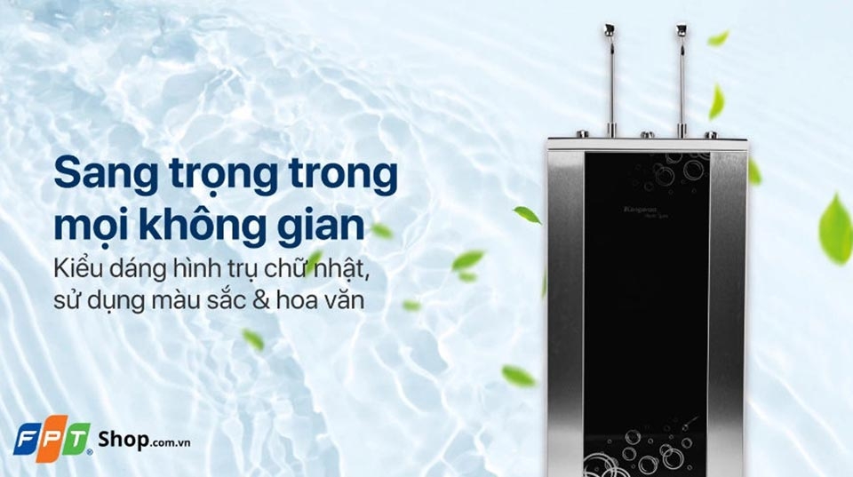 Máy lọc nước nóng lạnh RO Hydrogen Kangaroo 10 lõi KG10A5 VTU
