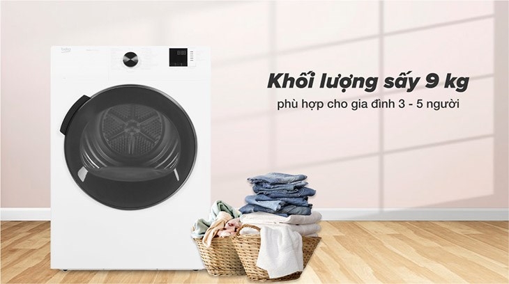 Máy sấy Beko có tốt không? Đánh giá máy sấy quần áo Beko về thiết kế, công nghệ, tiện ích và giá bán 2