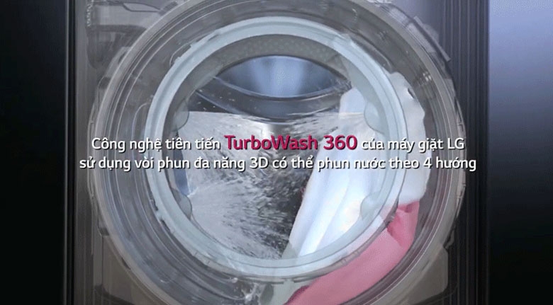 TurboWash là gì? Tìm hiểu các công nghệ TurboWash trên máy giặt LG hiện nay 2