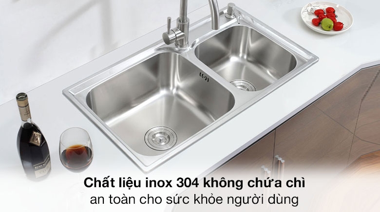 Top bồn rửa chén inox 304 - Ảnh 1