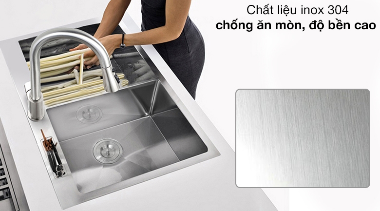 Top bồn rửa chén inox 304 - Ảnh 5