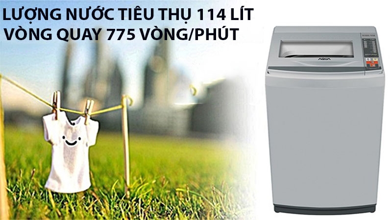 cách sử dụng máy giặt AQUA AQW S72CT 5