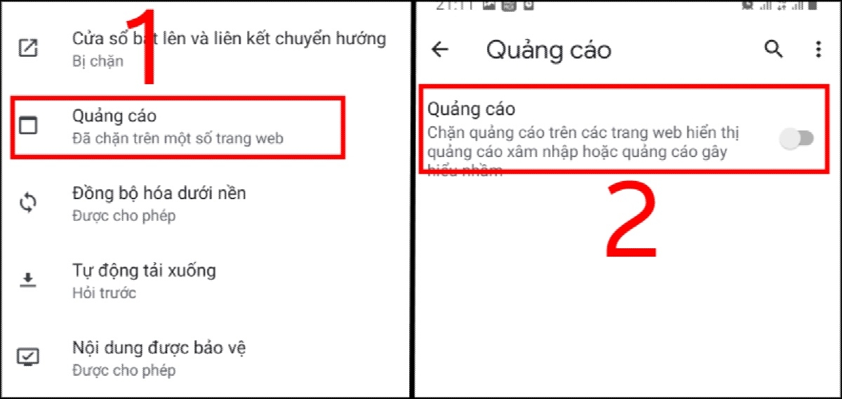 cách chặn quảng cáo trên điện thoại oppo - hình 2