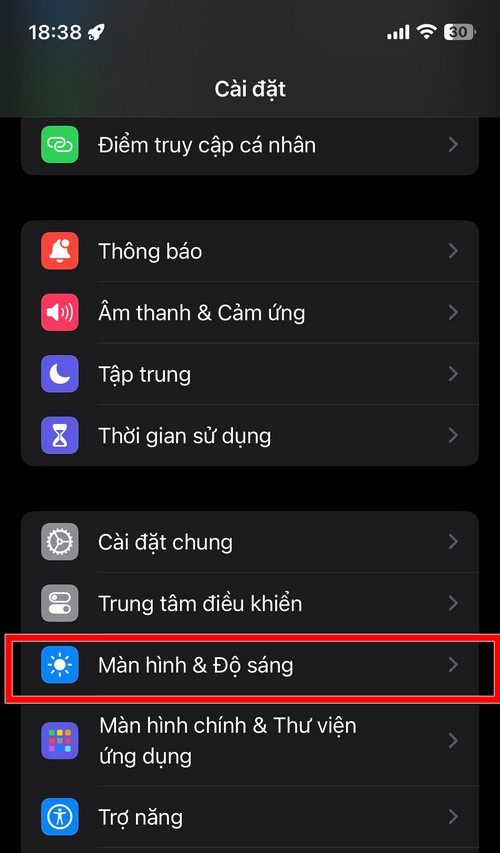 Mẹo cài đặt thời gian tắt màn hình iPhone - hình 2