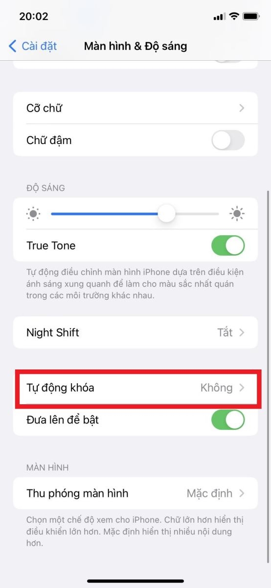 độ sáng màn hình iPhone - hình 8