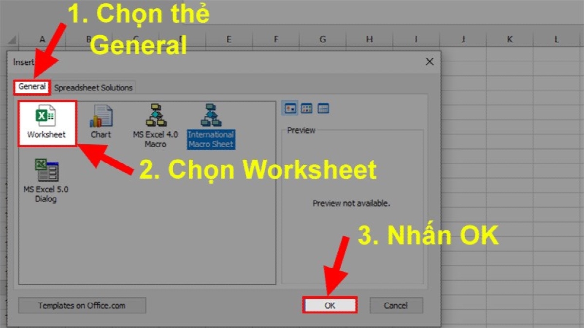 thêm sheet trong excel - hình 6