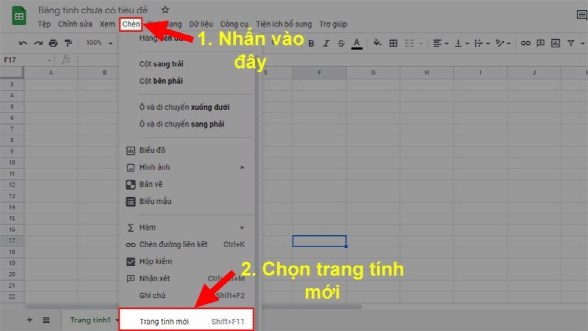 thêm sheet trong excel - hình 8
