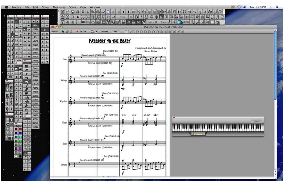 Download phần mềm Encore để phát triển khả năng sáng tác