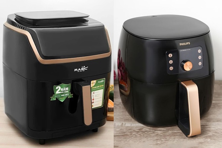 So sánh nồi chiên không dầu Magic Eco và Philips (hình 7)