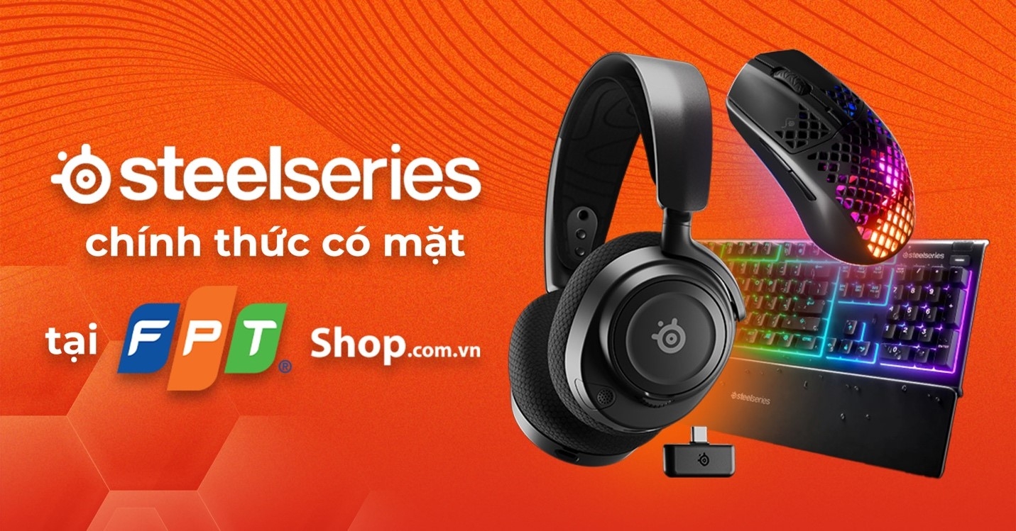 Gaming Gear chuyên dành cho game thủ SteelSeries bán tại FPT Shop