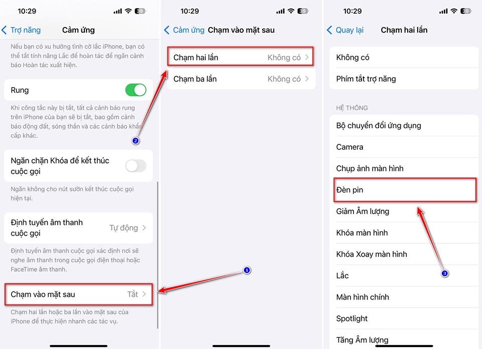 Bật đèn pin iPhone - Ảnh 06