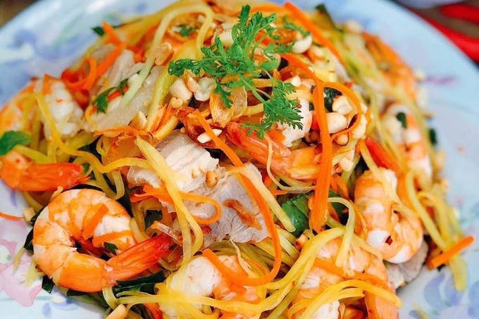 gỏi đu đủ - ảnh 1