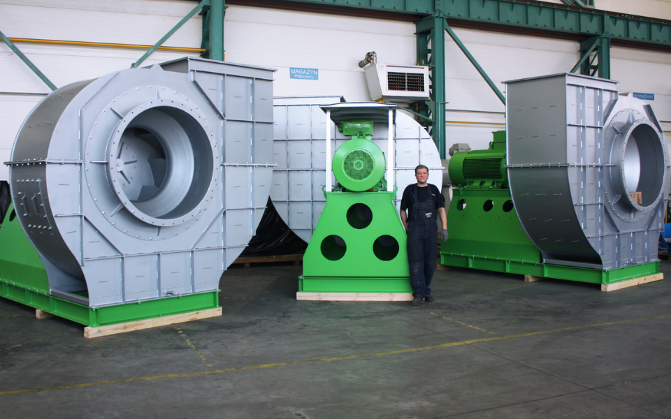 Quạt ly tâm là một thiết bị thông gió