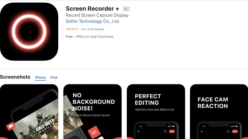 Screen Recorder+