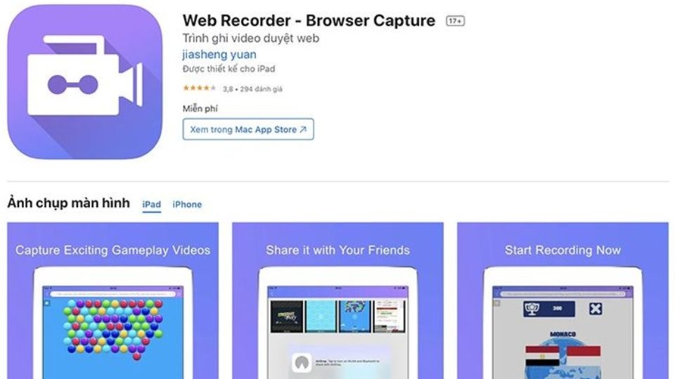 Web Recorder