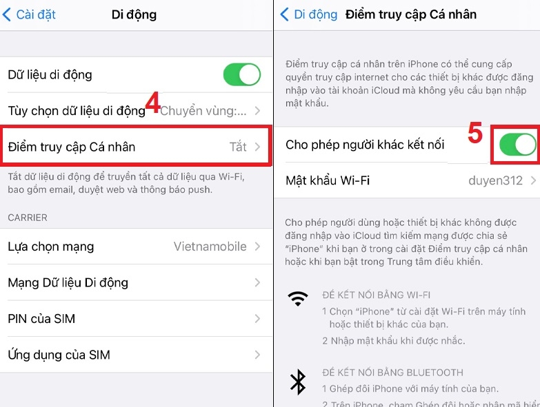 cách giới hạn điểm truy cập cá nhân trên iPhone (Hình 3)