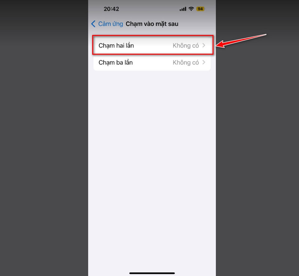 Chạm 2 lần tắt màn hình iPhone - Ảnh 05