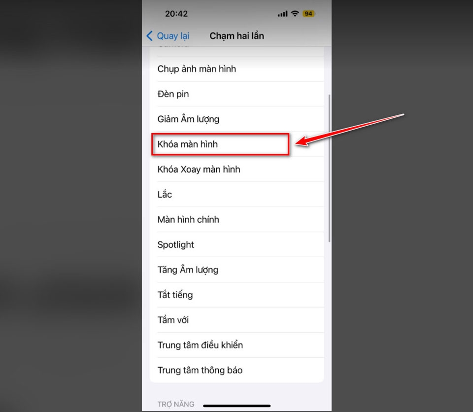 Chạm 2 lần tắt màn hình iPhone - Ảnh 06