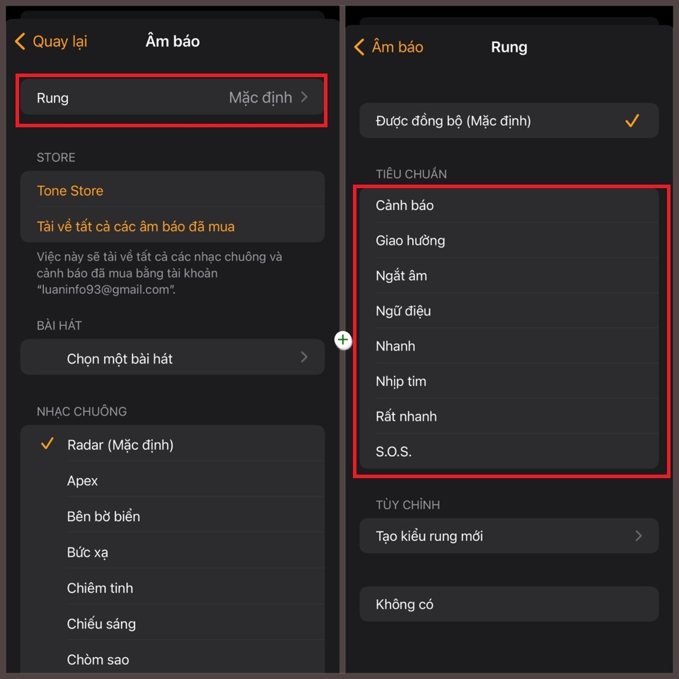 Hướng dẫn cách đổi nhạc chuông iPhone 9
