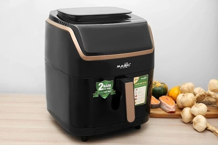 So sánh nồi chiên không dầu Magic Eco và Sunhouse (hình 2)