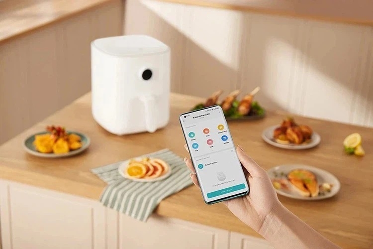 So sánh nồi chiên không dầu Hotwell và Xiaomi (hình 7)