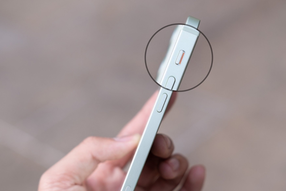 Sử dụng nút gạt “Công Tắc Rung”