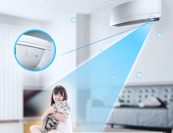 Mắt thần cảm biến hồng ngoại của máy lạnh