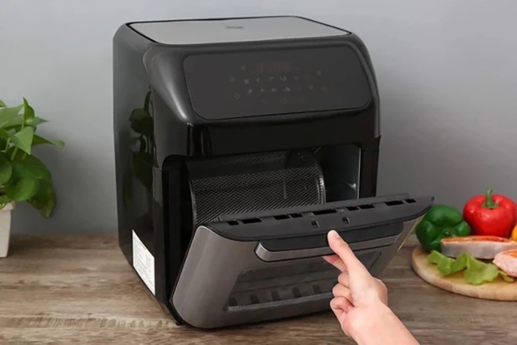 So sánh nồi chiên không dầu Mishio và Sharp (hình 6)