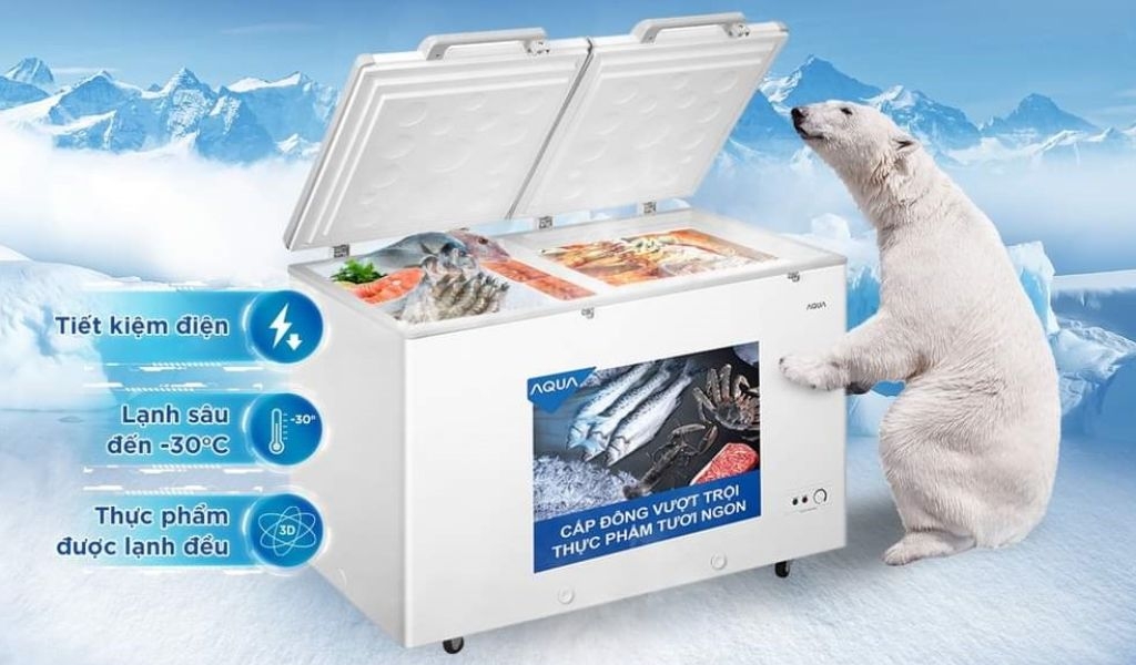 Ưu điểm trên tủ đông Aqua