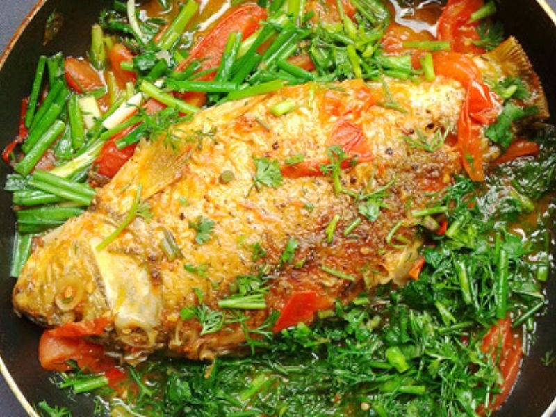 cá chép sốt cà chua 07