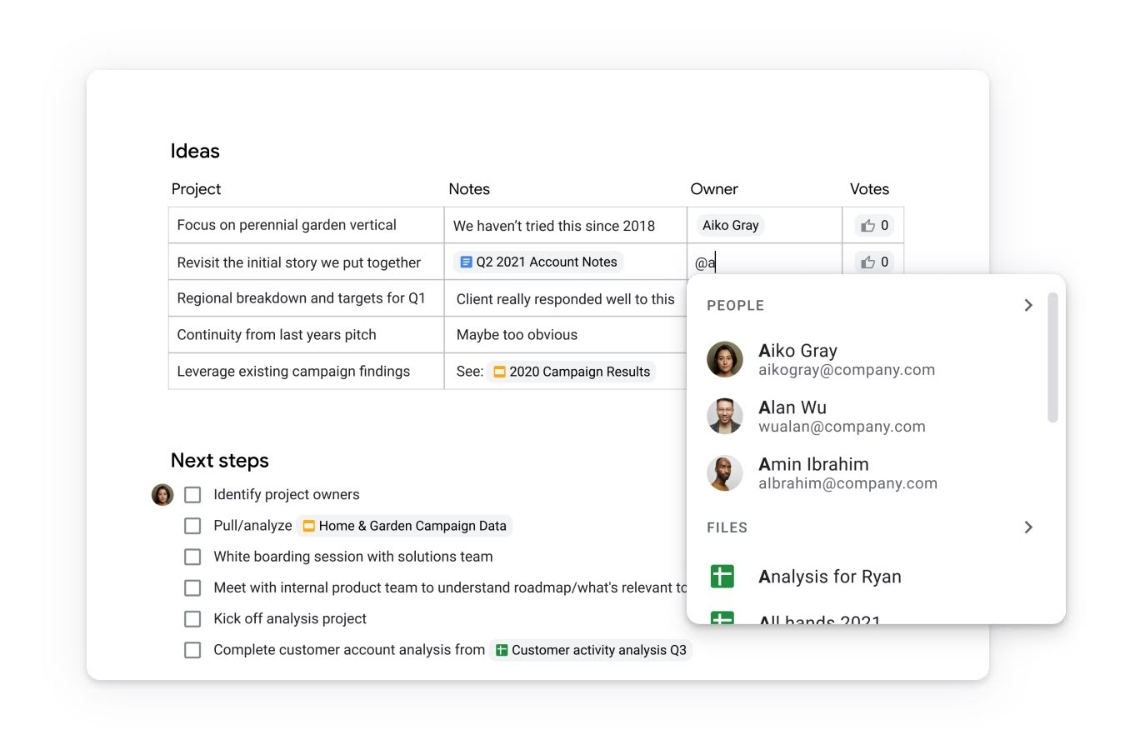 Những ưu điểm nổi bật của Google Docs 1