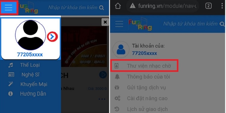 Kiểm tra online trên trang Funring (Hình 2)