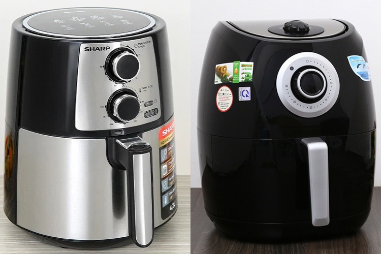 So sánh nồi chiên không dầu Magic và Sharp (hình 8)