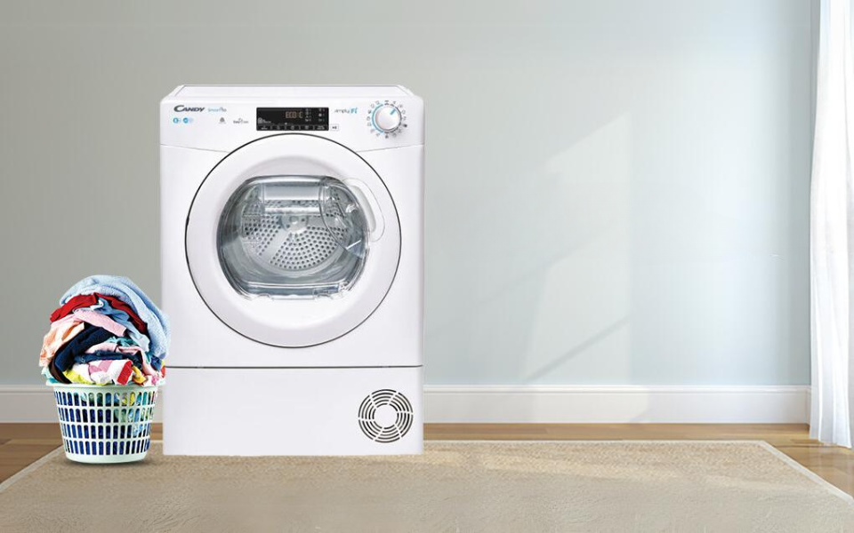 Thiết kế của máy sấy Candy thường là kiểu nguyên khối