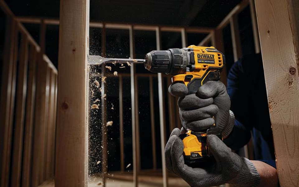 Máy khoan của DeWalt có nhiều tiện ích thông minh