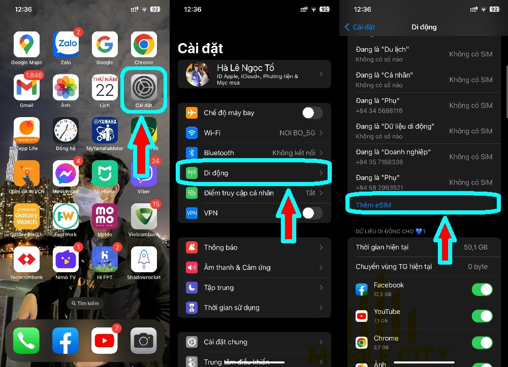 iPhone 11 có eSIM không 4
