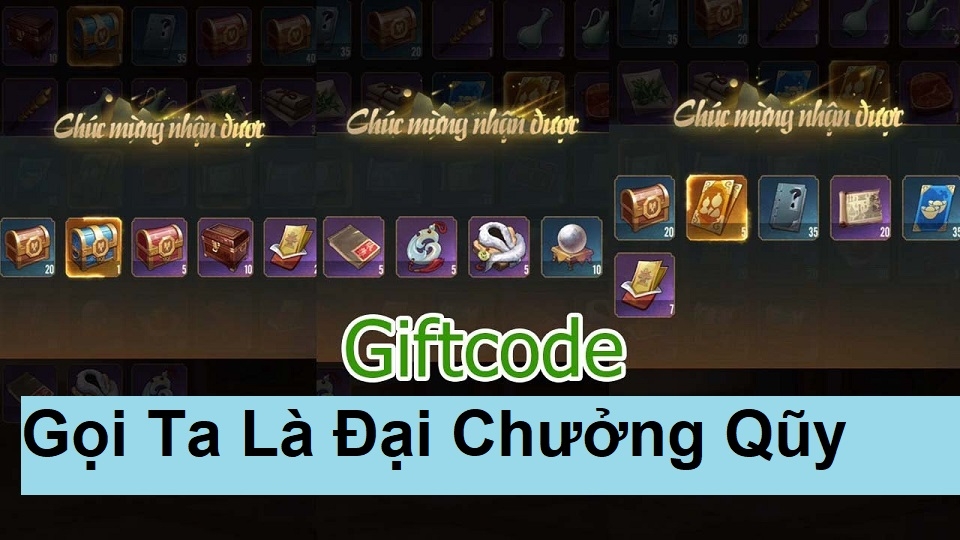 Có rất nhiều code Gọi Ta Là Đại Chưởng Quỹ đang chờ bạn