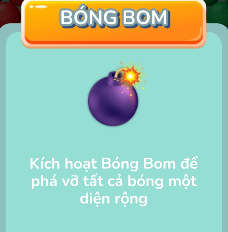 Bóng bom trong game