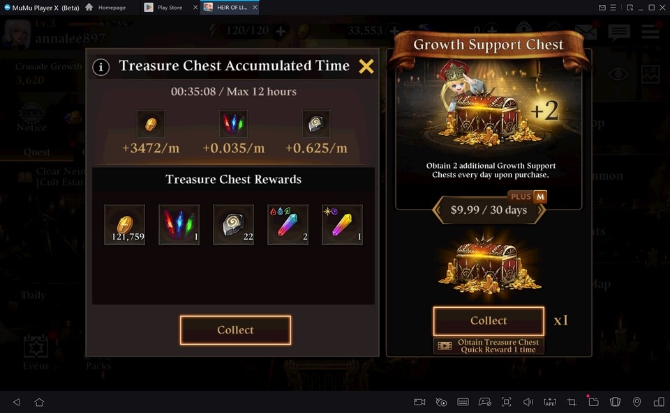 Những lưu ý khi nhập mã code Heir of Light