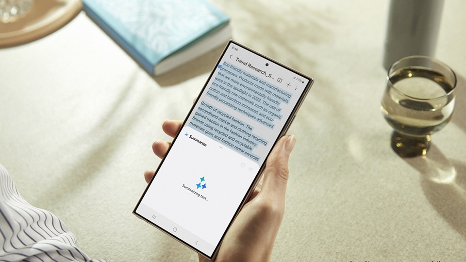 Try Galaxy đem đến trải nghiệm tóm tắt Note thông minh