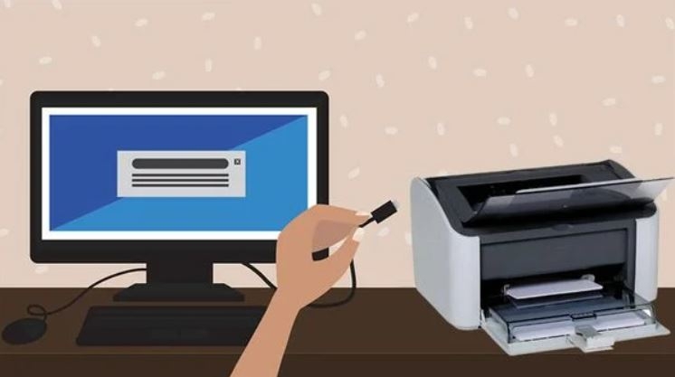 máy in Canon 2900 nhận lệnh nhưng không in 2