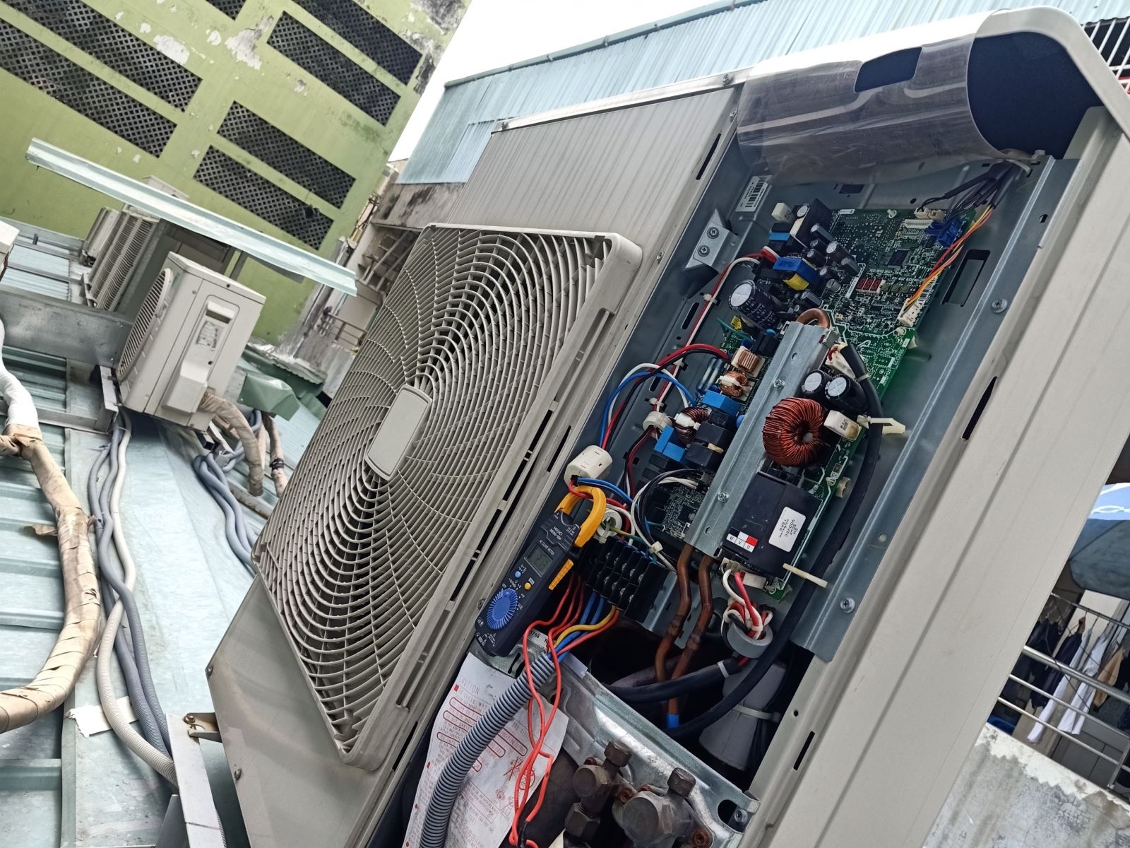 lỗi CH 26 máy lạnh LG 4