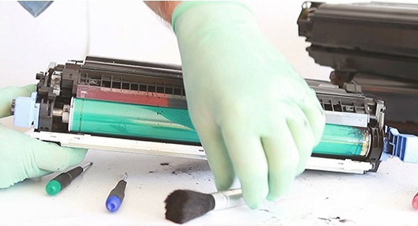 cách thay trống máy in Canon 2900 6